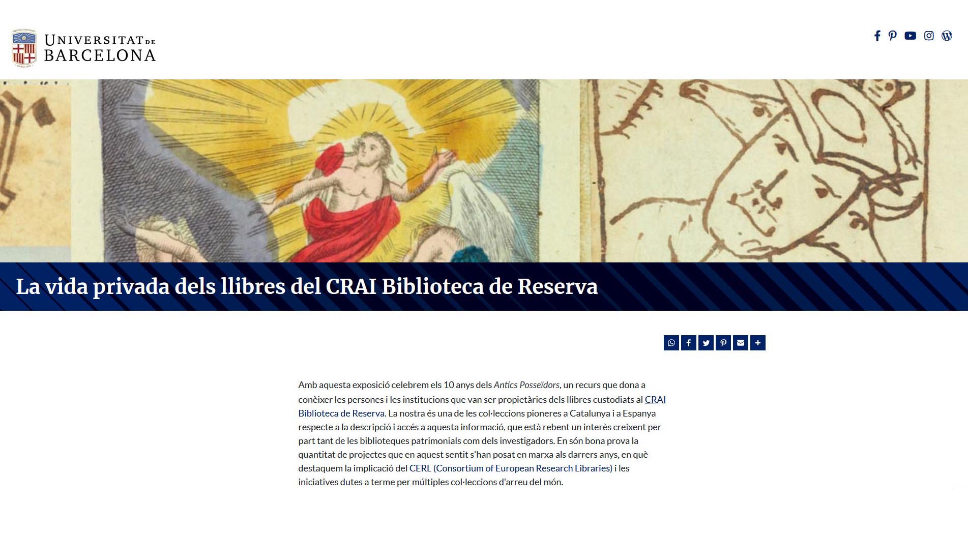 Portada de la exposición