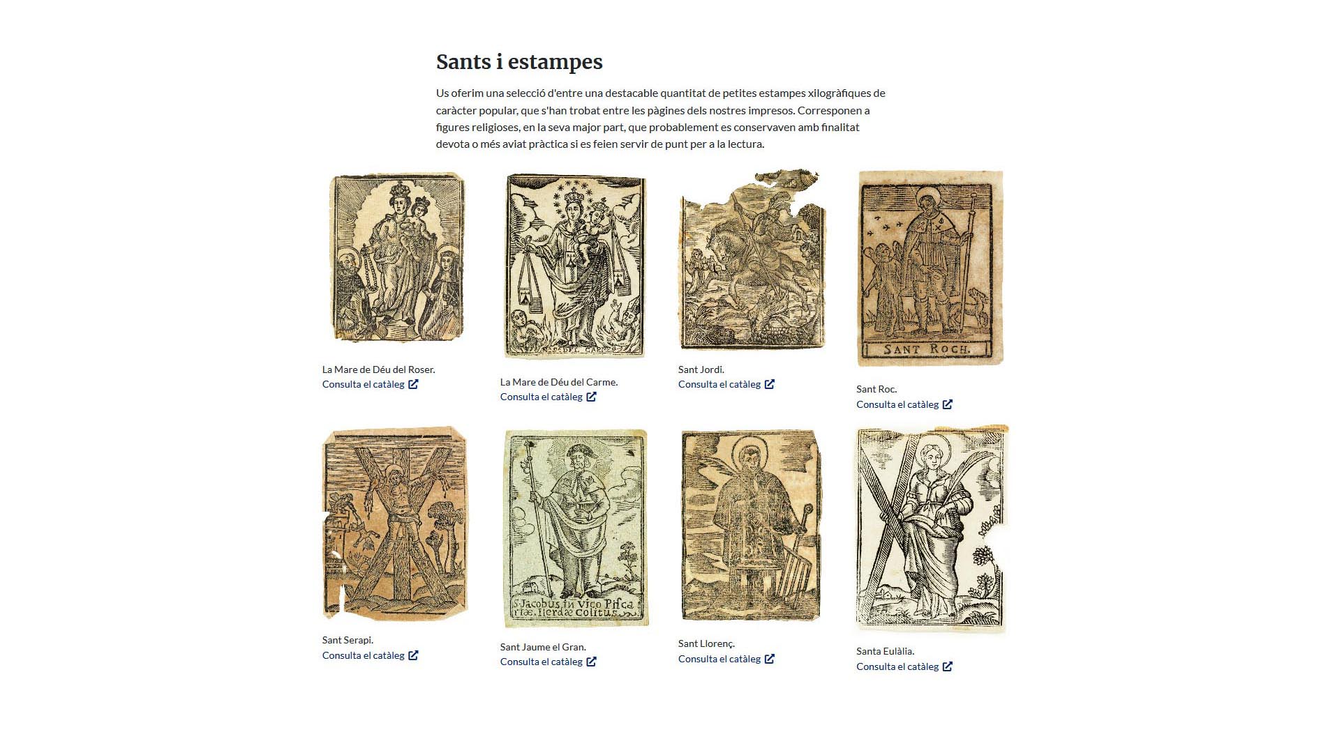 Detalle de una sala de la exposición