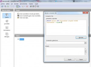 Trabajar con SQL en Base – 2