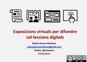 Materiales del curso Exposiciones virtuales para difundir colecciones digitales