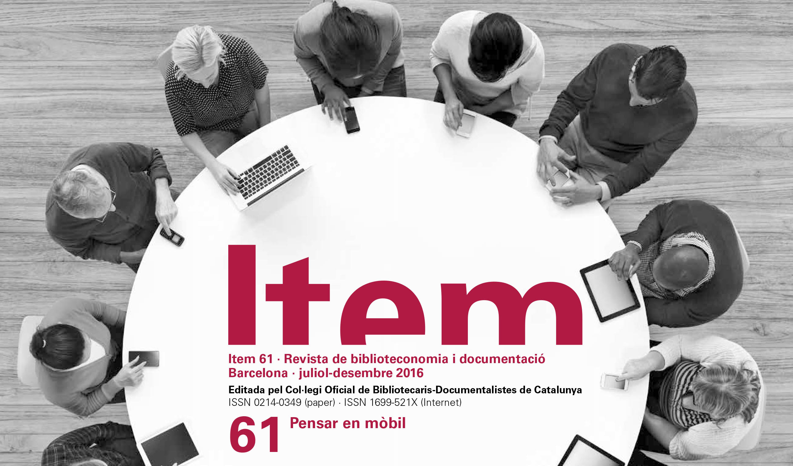 Cubierta revista Item n&ordm; 61