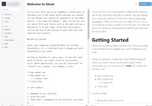 Ghost: una plataforma de código abierto para blogueros