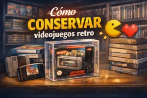 Cómo conservar videojuegos retro